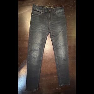 American Eagle Outfitters Extreme Flex 4 Skinny Jeans Dark Blue Size 30 X 32